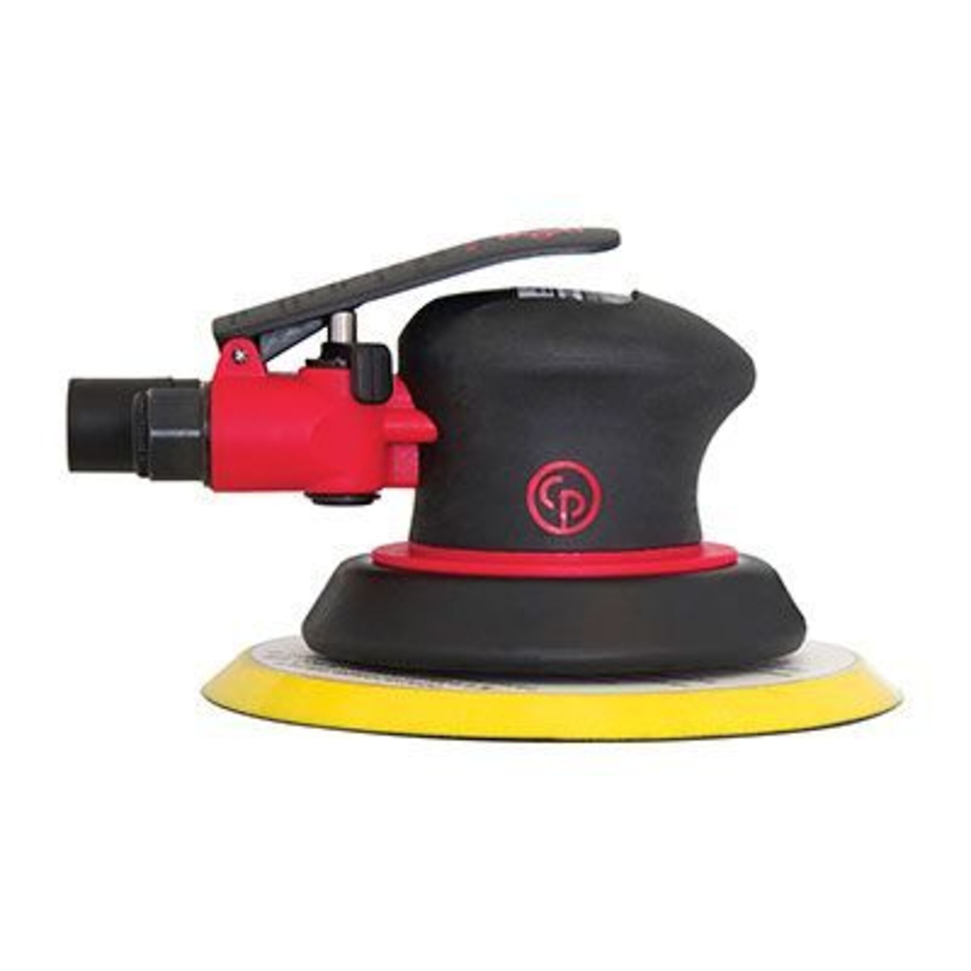 Chicago Pneumatic Air Random Orbital Sander — 6in., Non-Vacuum, PSA Pad, 0.28 HP, 12000 RPM, Model# CP7215